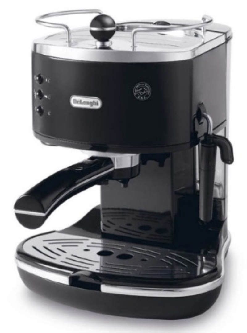 DELONGHI Nespresso Icona Vintage macchina da caffè in polvere e cialde ECO311BK nero